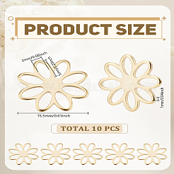 10Pcs 304 Stainless Steel Charms&nbsp;STAS-LP0004-71