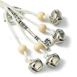 Iron Bell Pendant Decorations&nbsp;HJEW-JM02171-02