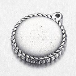 Tarnish Resistant 304 Stainless Steel Pendants&nbsp;STAS-E136-01