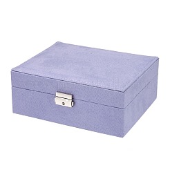 Velvet & Wood Jewelry Boxes&nbsp;VBOX-I001-02B