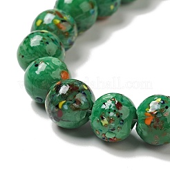 Handmade Lampwork Beads Strand&nbsp;LAMP-C008-02F