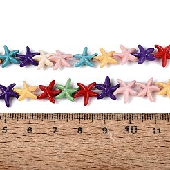 Synthetic Turquoise Beads Strands&nbsp;G-N364-02A-01