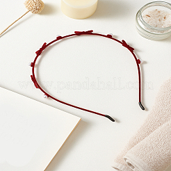 1Pc Velet & Alloy Hair Bands&nbsp;OHAR-LP0003-008A