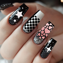 Stainless Steel DIY Nail Art Templates&nbsp;MRMJ-WH0098-041