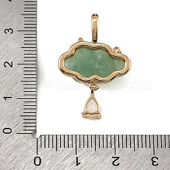 Natural Green Aventurine Carved Pendants&nbsp;GG-CBA5963-03D