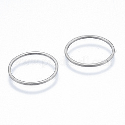 Non-Tarnish 201 Stainless Steel Linking Rings&nbsp;STAS-N090-T14-1