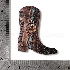 Printed Wood Pendants&nbsp;FIND-K017-03F