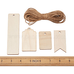 Unfinished Wood Big Pendants&nbsp;WOOD-TA0002-27