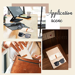 1Pc Rectangle Imitation Leather Eyeglass Case&nbsp;AJEW-CN0005-51B