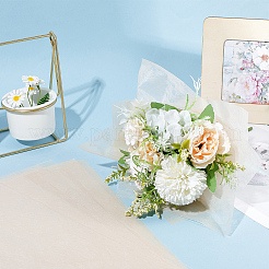 114Pcs Square Cotton Flower Bouquet Wrapping Paper Decoration&nbsp;AJEW-SP0004-30D