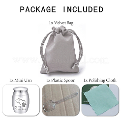 Stainless Steel Cremation Urn&nbsp;AJEW-CN0001-91A