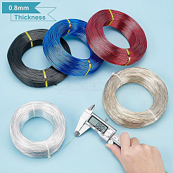 Round Anodized Aluminum Wire&nbsp;AW-BC0007-0.8mm-01