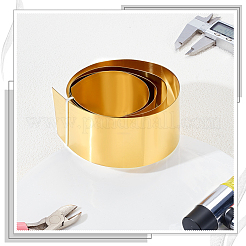 1M Flat Brass Rolls&nbsp;DIY-WH0308-770