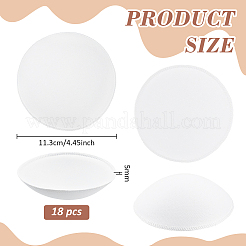 9 Pairs Polyester Round Bra Pads Inserts&nbsp;FIND-BC0019-24C