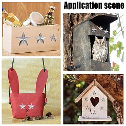 120Pcs 5 styles Iron Display Decorations&nbsp;IFIN-GF0001-50