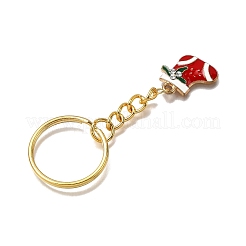 7Pcs Alloy Enamel Keychains&nbsp;KEYC-JKC01384