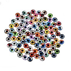 Printed Transparent Glass Cabochons&nbsp;GL-CBAA22A-03