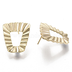 Brass Stud Earring Findings&nbsp;X-KK-T056-16G-NF