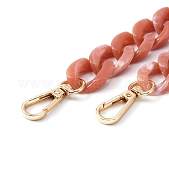 Plastic Curb Chain Bag Handles&nbsp;FIND-WH0045-47B