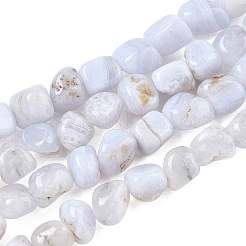 Natural Blue Lace Agate Beads Strands&nbsp;GG-CBA9392-19