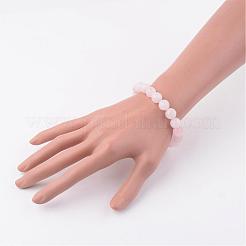 Natural Rose Quartz Stretch Bracelets&nbsp;BJEW-JB02428
