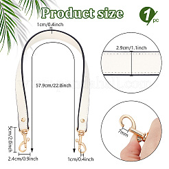 PU Leather Handbag Chain Straps&nbsp;PURS-WH0008-11B