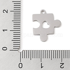 Non-Tarnish Manual Polishing 201 Stainless Steel Pendants&nbsp;STAS-M058-04P