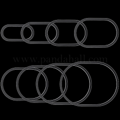 8Pcs Acrylic Template&nbsp;DIY-PH0036-13