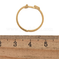 304 Stainless Steel Cuff Rings for Women&nbsp;RJEW-D285-01G-I