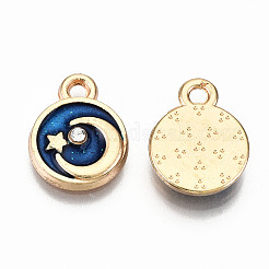 Alloy Enamel Charms&nbsp;ENAM-S126-008-RS