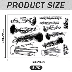 Clear Silicone Stamps&nbsp;DIY-WH0504-56B