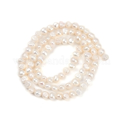 Natural Cultured Freshwater Pearl Beads Strands&nbsp;PEAR-P064-19B-04A