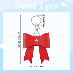 PU Leather Keychains&nbsp;KEYC-WH20816-001P-B