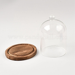 Arch Glass Dome Cover&nbsp;AJEW-WH0481-606H