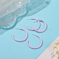Hypoallergenic Bioceramics Zirconia Ceramic Ring Stud Earrings&nbsp;EJEW-Z023-01A