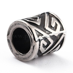 304 Stainless Steel Beads&nbsp;STAS-B010-08AS-B
