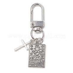 Alloy Tarot Pendants Decorations&nbsp;HJEW-JM01072