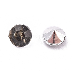Imitation Taiwan Acrylic Rhinestone Pointed Back Cabochons&nbsp;GACR-A003-5mm-23