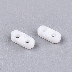 FGB 2-Hole Glass Seed Beads&nbsp;X-SEED-S031-S-SQ41