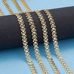 Brass Handmade Cobs Chains&nbsp;X-CHC-G006-14G