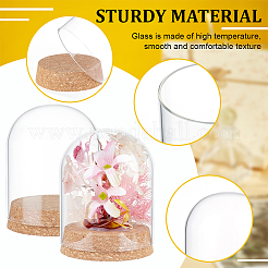 Glass Dome Cover&nbsp;AJEW-WH0083-47A