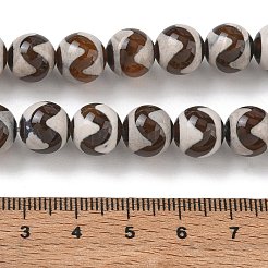 Tibetan Style dZi Beads Strands&nbsp;GG-CBA3DA1-04