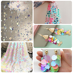 80G 10 Colors PVC Paillette Pendants&nbsp;FIND-SC0023-20B