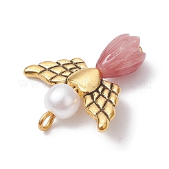 Resin Imitation Pearl Pendants&nbsp;PALLOY-JF02565-06