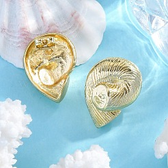 Rack Plating Brass Dangle Stud Earrings for Women&nbsp;EJEW-C125-23A-G