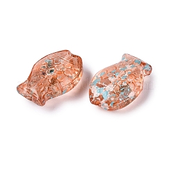 Picasso Transparent Glass Beads&nbsp;SEED-Q039-03D