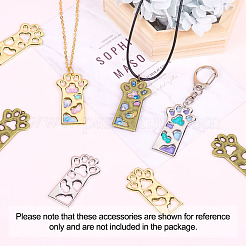 Open Back Bezel Pendants&nbsp;X-PALLOY-TAC0010-08KCG