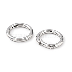 Brass Spring Gate Rings&nbsp;KK-M311-29D-P