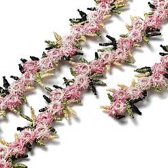 0.7M Flower Polyester Embroidery Lace Ribbon&nbsp;OCOR-XCP0002-21