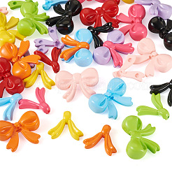 14Sets 7 Colors Baking Paint Opaque Acrylic Bead&nbsp;OACR-TA0003-99